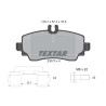 Pastilhas de freio TEXTAR 2307004