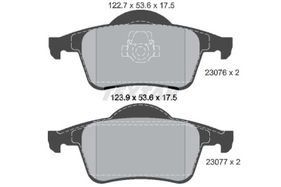Pastilhas de freio TEXTAR 2307602