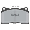 Pastilhas de freio TEXTAR 2309203