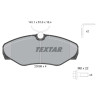 Pastilhas de freio TEXTAR 2309902