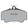 Pastilhas de freio TEXTAR 23139 01