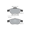 Pastilhas de freio TEXTAR 2314002