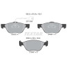 Pastilhas de freio TEXTAR 23222 01