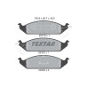 Pastilhas de freio TEXTAR 23318 01