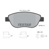 Pastilhas de freio TEXTAR 2370803