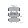 Pastilhas de freio TEXTAR 2372601