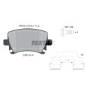 Pastilhas de freio TEXTAR 2391402