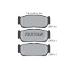 Pastilhas de freio TEXTAR 2393101
