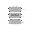 Pastilhas de freio TEXTAR 24058 01