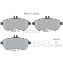 Pastilhas de freio TEXTAR 2430602