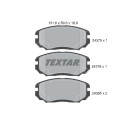 Pastilhas de freio TEXTAR 24375 01