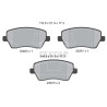 Pastilhas de freio TEXTAR 2440301