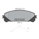 Pastilhas de freio TEXTAR 2445201