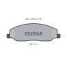Pastilhas de freio TEXTAR 24513 01
