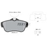 Conjunto de pastilhas de freio TEXTAR 2457801