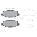 Pastilhas de freio TEXTAR 2460201