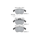 Pastilhas de freio TEXTAR 24706 01