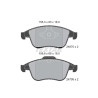 Pastilhas de freio TEXTAR 2487-001