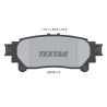 Pastilhas de freio TEXTAR 24918 01