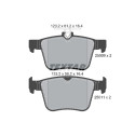 Pastilhas de freio TEXTAR 25009 01