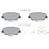Pastilhas de freio TEXTAR 25520 01