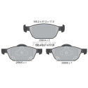 Pastilhas de freio TEXTAR 25804 01