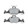 Pastilhas de freio TEXTAR 2590001