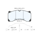 Conjunto de pastilhas de freio TEXTAR 2912405