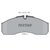 Pastilhas de freio TEXTAR 2916002