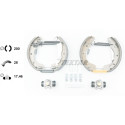 Sapatas de freio TEXTAR 84044800