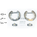 Sapatas de freio TEXTAR 84044801