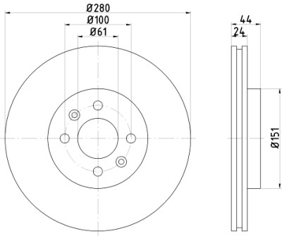 Kit de freio, freio a disco BrakeBox, Kit de Pastilha e Disco TEXTAR 89017000