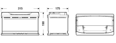 Bateria de alta tecnologia *** TUDOR TA-900