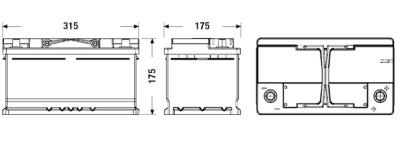 Bateria TUDOR Start-Stop EFB TL752