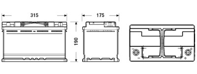 Bateria TUDOR Start-Stop EFB TL800