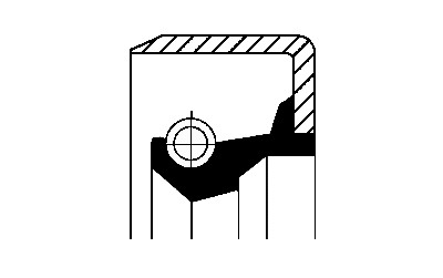 Retentor, cubo da roda