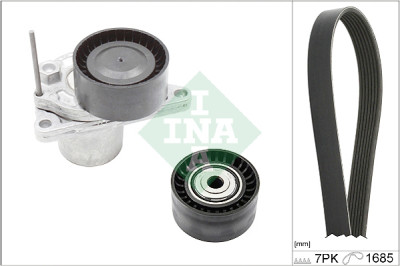 INA 529 0246 10 Conjunto de correias em V nervuradas