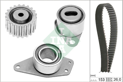Conjunto de correia dentada INA 530 0038 10