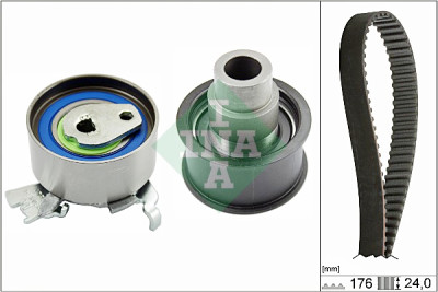 Conjunto de correia dentada INA 530 0079 10