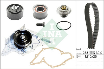 Bomba de água + Kit correia de distribuição