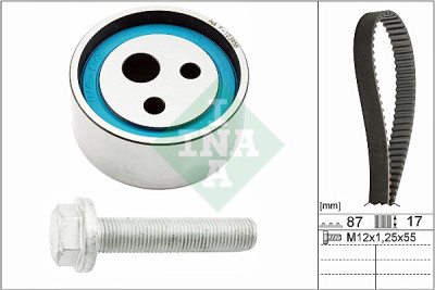 Conjunto de correia dentada INA 530 0182 10