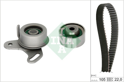 Conjunto de correia dentada INA 530 0427 10
