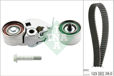 Conjunto de correia dentada INA 530 0542 10