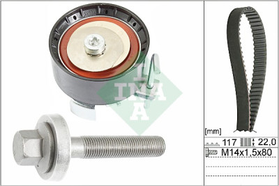 Conjunto de correia dentada INA 530 0605 10