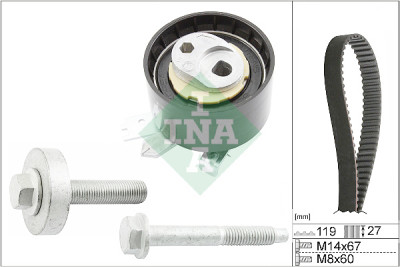 Conjunto de correia dentada INA 530 0607 10