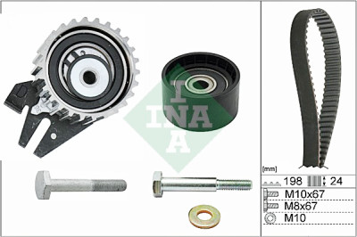 Conjunto de correia dentada INA 530 0626 10