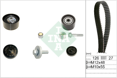 Conjunto de correia dentada INA 530 0638 10