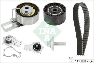 Bomba de água + kit de correia dentada