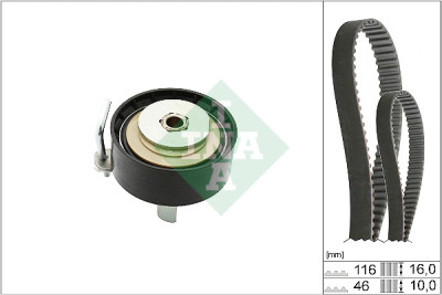 Conjunto de correia dentada INA 530 0700 10