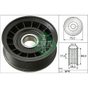 Polia de deflexão/guia, correia poli V INA 532 0649 10